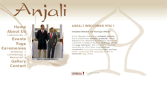 Desktop Screenshot of anjali.co.za